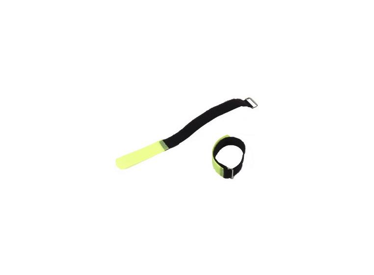 Adam Hall Accessories VR 1616 YEL - Hook and Loop Cable Tie